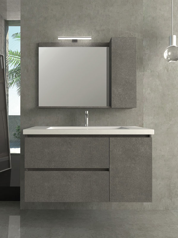 Savvopoulos Funky I 106 Έπιπλο Μπάνιου Μελαμινικό