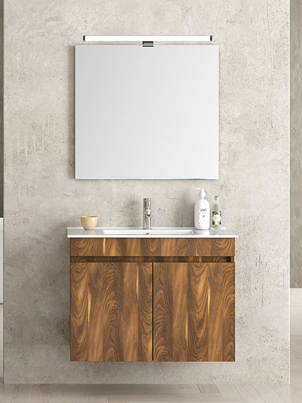 Furnibath G Έπιπλο 081 Ανάγλυφο Συνθετικό Έπιπλο Μπάνιου Μελαμινικό