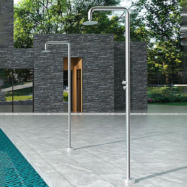 Imex Michigan GPM007/AC Inox Στήλη Ντους Εξωτερικού Χώρου