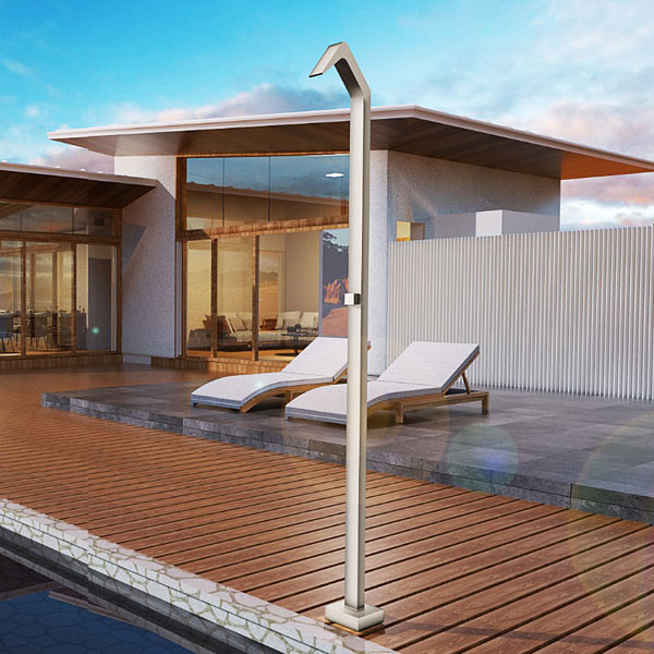 Imex Niagara GPN013/AMK Inox Moka Στήλη Ντους Εξωτερικού Χώρου