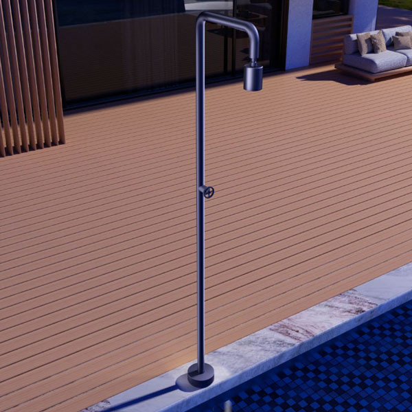 Imex Pool GPP001/AAO Inox Ocean Blue Στήλη Ντους Εξωτερικού Χώρου