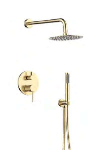 Corgres Hook 4264 Brushed Gold Σετ Εξαρτημάτων Εντοιχισμού