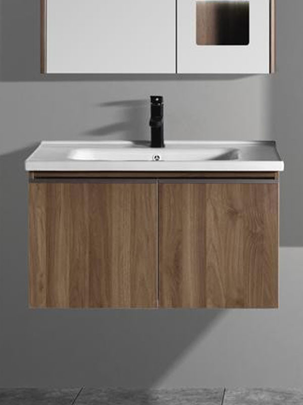 Martin Lavare 80 Καρυδί  Βάση Επίπλου Μπάνιου Με Νιπτήρα