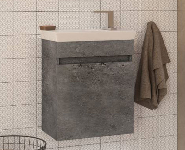 Drop Luxus 45 Granite Βάση Επίπλου Μπάνιου Με Νιπτήρα