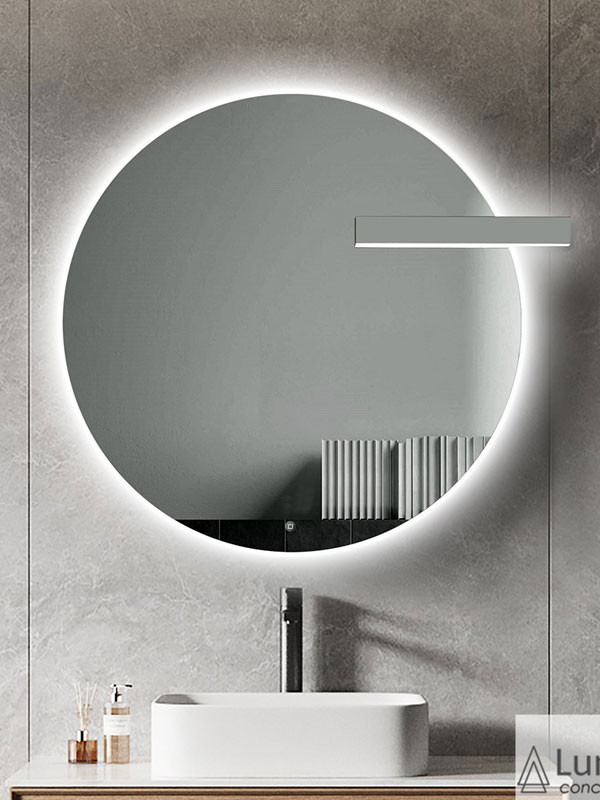 Luminor Milo 75 Καθρέπτης Μπάνιου Με LED