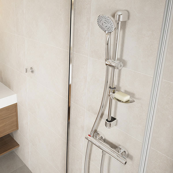 Ferro Tutti N340 Chrome Σέτ Βέργα Ντούς