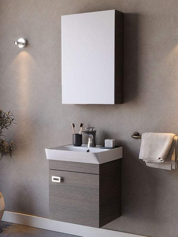 Martin Neon 45 Anthracite Oak Έπιπλο Μπάνιου