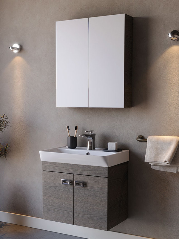 Martin Neon 60 Anthracite Oak Έπιπλο Μπάνιου