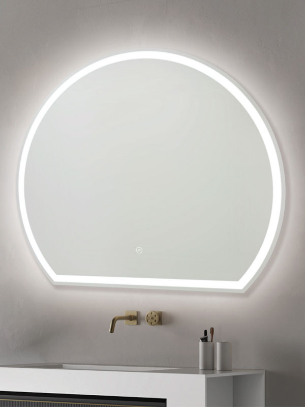 Kolossos Ovale 878780 Καθρέπτης Μπάνιου Με LED