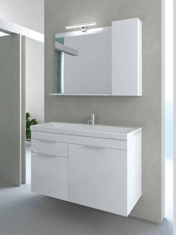 Savvopoulos Pegasus I 80 Έπιπλο Μπάνιου Λευκό