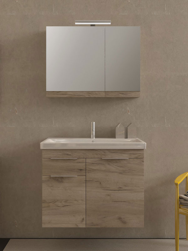 Savvopoulos Pegasus II 80 Έπιπλο Μπάνιου Μελαμινικό