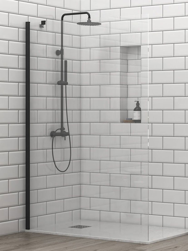 Karag S 28F Alto Black Καμπίνα Παραβάν Ντουζιέρας