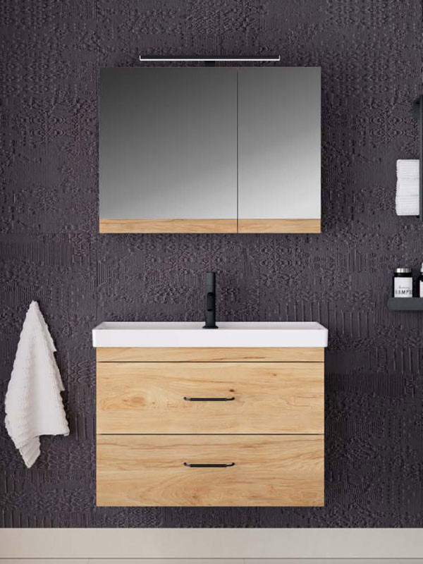 Savvopoulos Shape III 80 Έπιπλο Μπάνιου Μελαμινικό