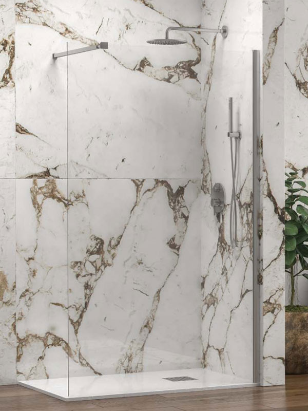 Karag Walkin 1 Chrome Καμπίνα Παραβάν Ντουζιέρας