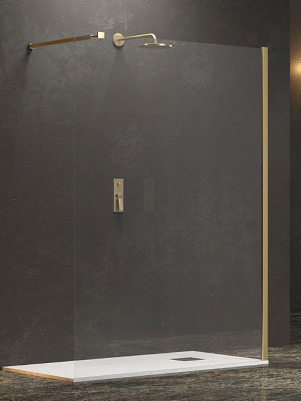 Karag Walkin 1 Gold Καμπίνα Παραβάν Ντουζιέρας