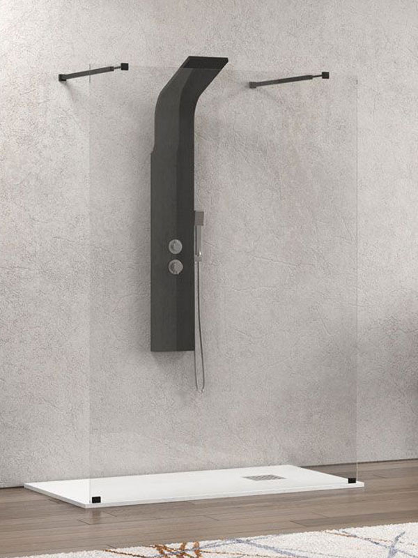 Karag Walkin 3 Black Καμπίνα Παραβάν Ντουζιέρας