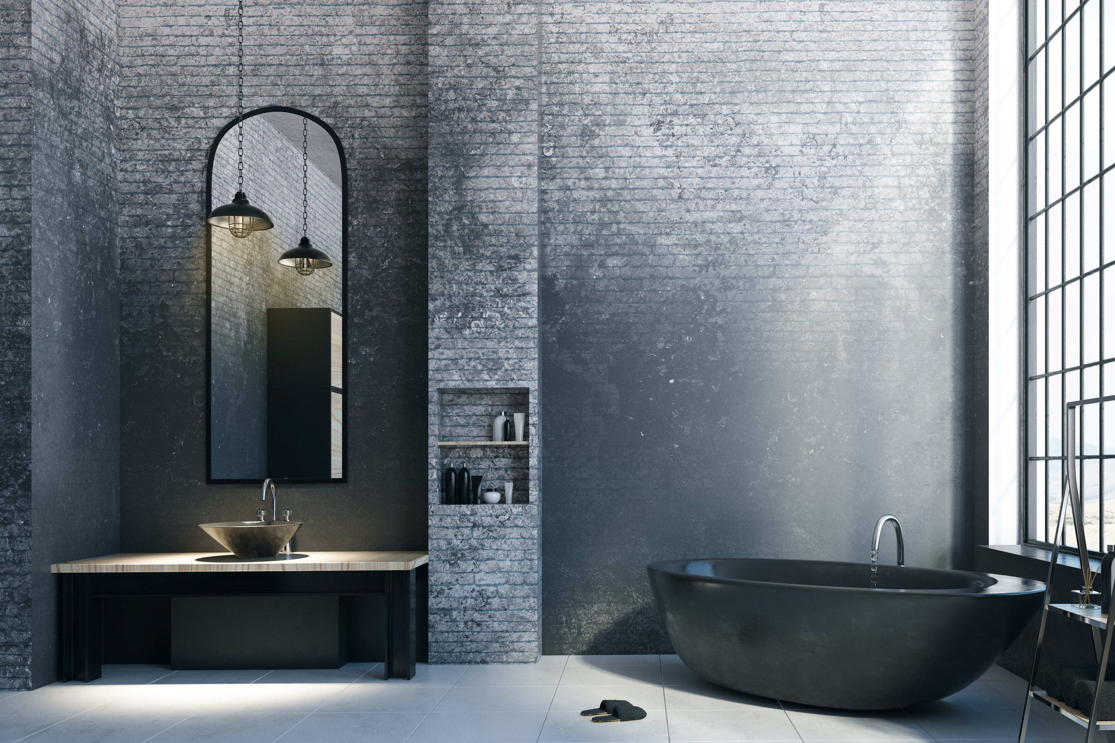 Οδηγός για Μπάνιο με Industrial Αισθητική 